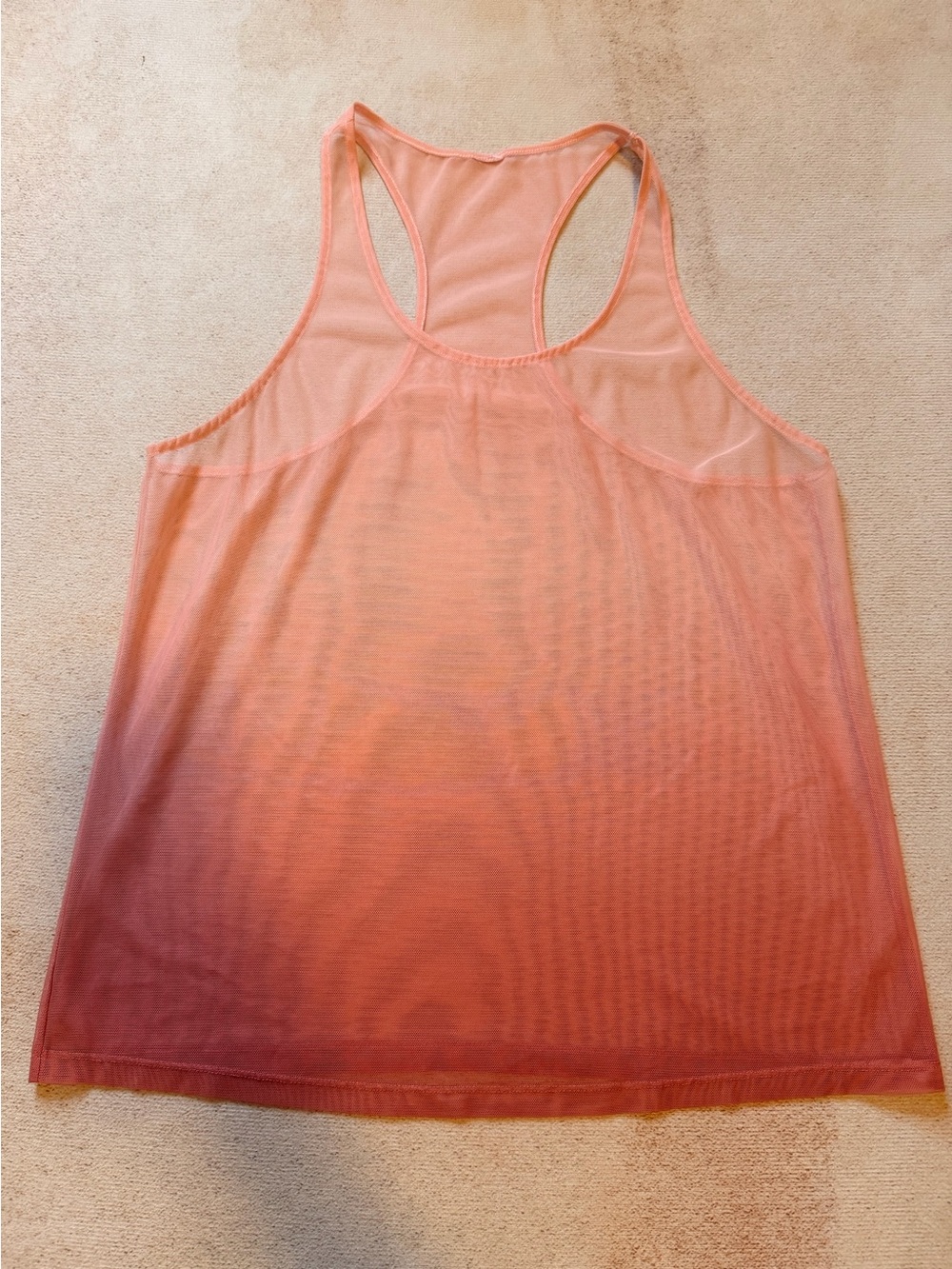 Victoria Secret Pink Ombre Racerback Tank Top